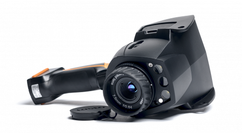 Eine Wärmebildkamera